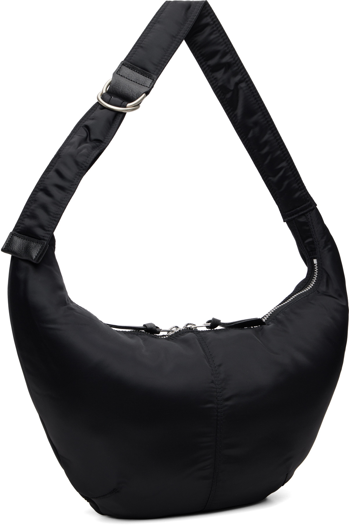 Comme des Garçons Homme Black Cotton Nylon Double Tweel Bag
