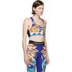 Emilio Pucci Multicolor Halter Bra