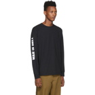 Noah NYC Black War Is Hell Long Sleeve T-Shirt