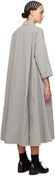 CASEY CASEY Gray Wow Wow Midi Dress