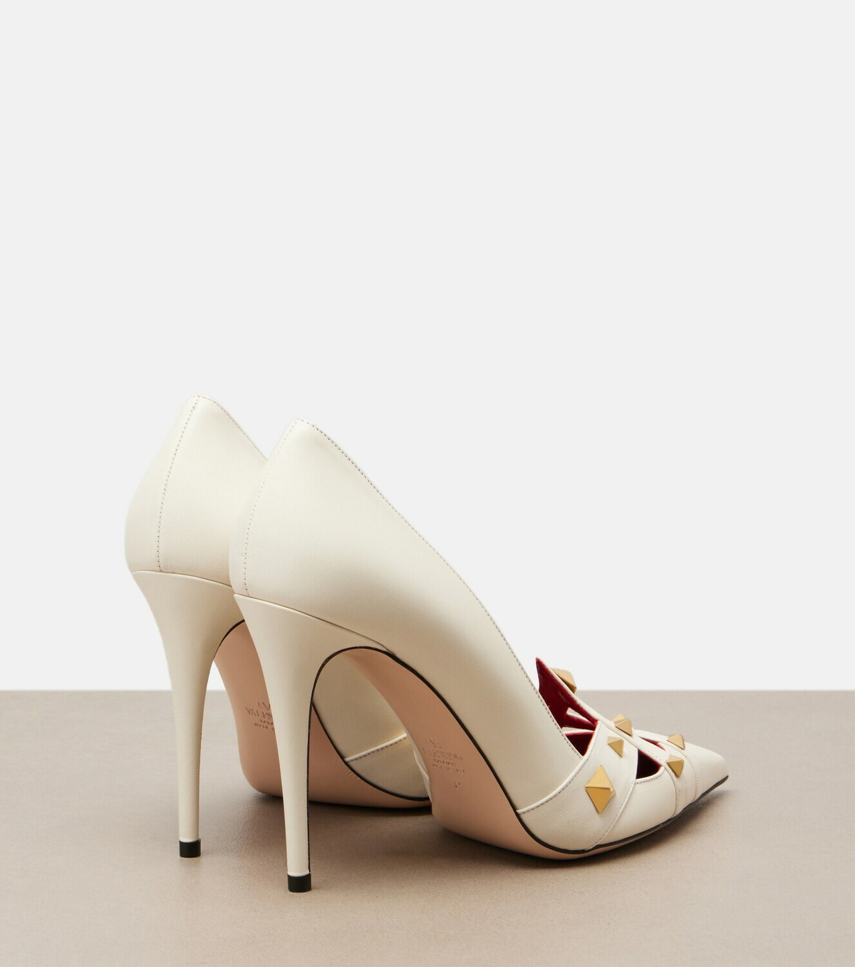 Valentino Garavani Studdy leather pumps