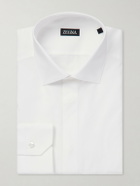 Zegna - Trofeo Cotton-Poplin Shirt - White
