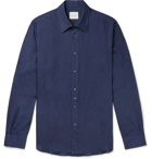 PAUL SMITH - Slim-Fit Linen-Chambray Shirt - Blue