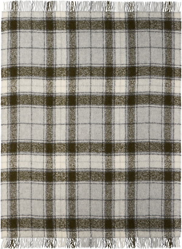 Photo: The Conran Shop Gray Alpaca Tartan Throw