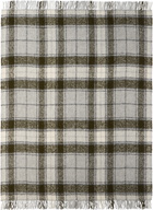 The Conran Shop Gray Alpaca Tartan Throw