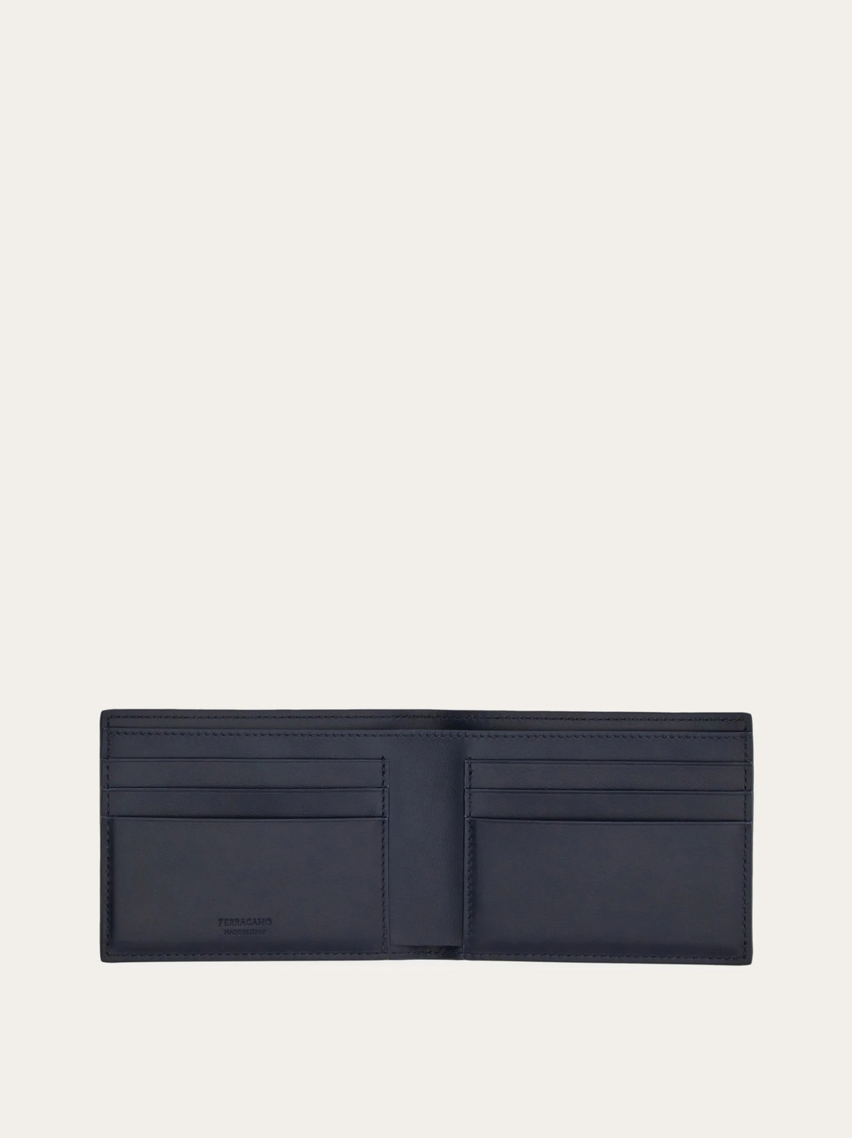 Ferragamo Mens Gancini wallet in Blue