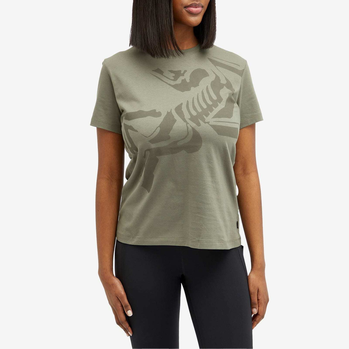 Arc'teryx Women's Bird Cotton T-Shirt in Forage