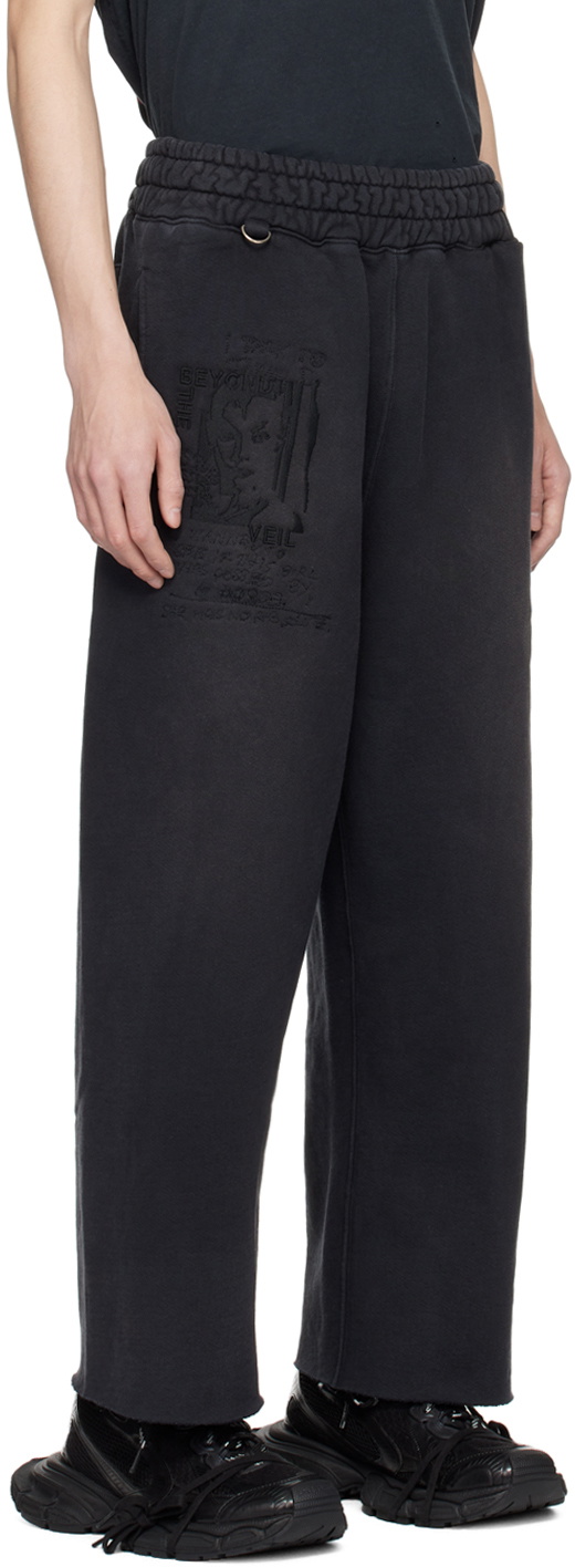 PALY Black 'Beyond The Veil' Sweatpants