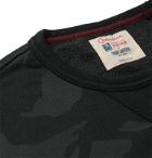 Todd Snyder Champion - Camouflage-Print Loopback Cotton-Jersey Sweatshirt - Black