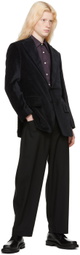 Factor's Black Balloon Trousers