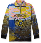 Loewe - Eye/LOEWE/Nature Intarsia Stretch Wool-Blend Half-Zip Sweater - Multi