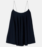 Jacquemus Voile open-back jersey top