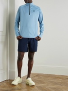 ON - Climate Recycled-Jersey Half-Zip Running Top - Blue