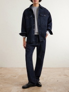 Altea - Cotton and Cashmere-Blend Sweater - Gray