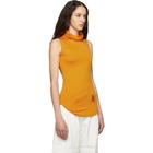 Loewe Orange Sleeveless High Turtleneck