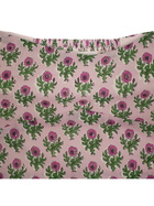 MC2 Saint Barth Crop Top With Floral Print