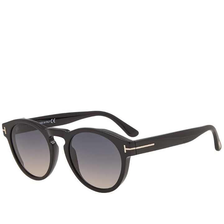 Photo: Tom Ford FT0615 Margaux Sunglasses Black