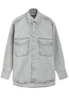 Petar Petrov Get Up Denim Shirt Grey Light