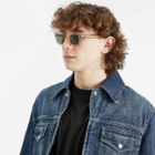 Moscot Men's Telena Sunglasses in Cinnamon/Flesh