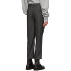 HOPE Grey Stripe Cut Trousers