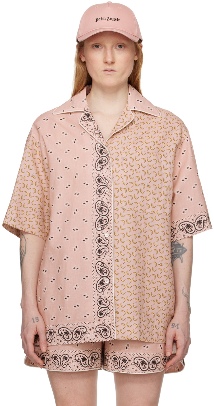 Palm Mania Shirt - Pink
