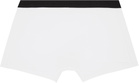 VETEMENTS White Logo Boxer Briefs