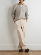 Stòffa - Cotton-Piqué Polo Shirt - Brown