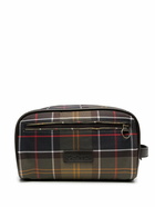 BARBOUR - Vanity Case With Tartan Pattern