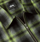 Stüssy - Gunn Checked Flannel Overshirt - Green