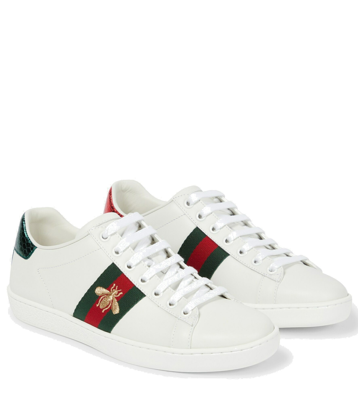 Gucci - Ace leather sneakers Gucci