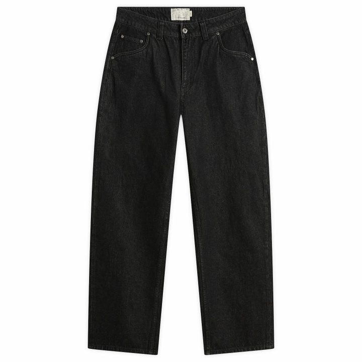 Photo: Dime Men's Baggy Denim Pants in Black Washed