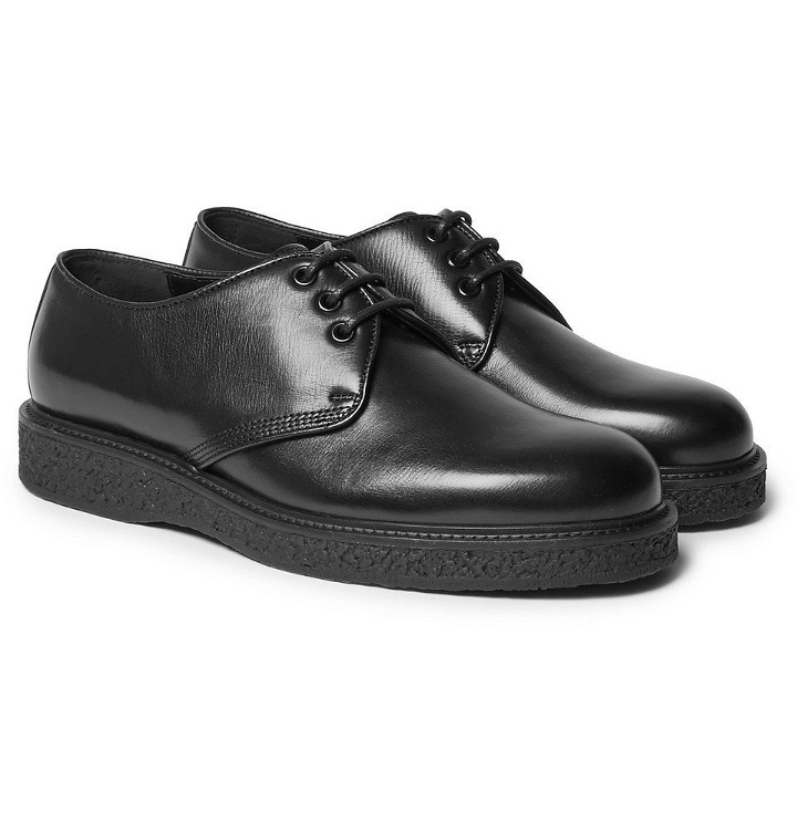 Photo: Saint Laurent - Hugo Leather Derby Shoes - Men - Black