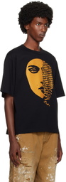 kolor Black Flocked T-Shirt
