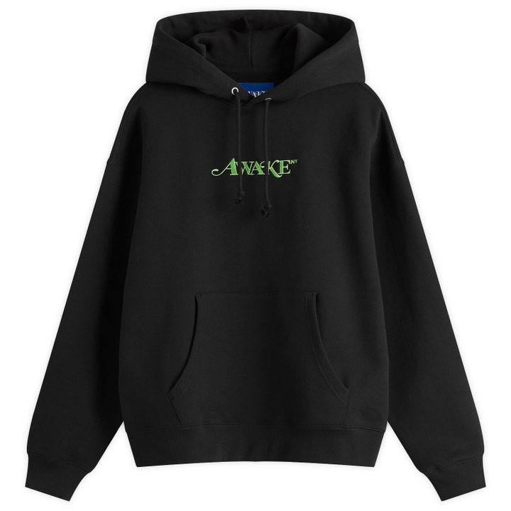 Photo: Awake NY Men's Classic Logo Hoodie in Black