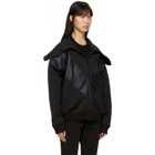 Givenchy Black Oversized Zip-Up Jacket