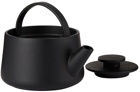 Serax Black Sergio Herman Edition Inku Cast Iron Tea Pot