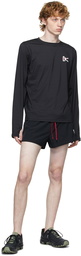 District Vision Black Simon Race Shorts