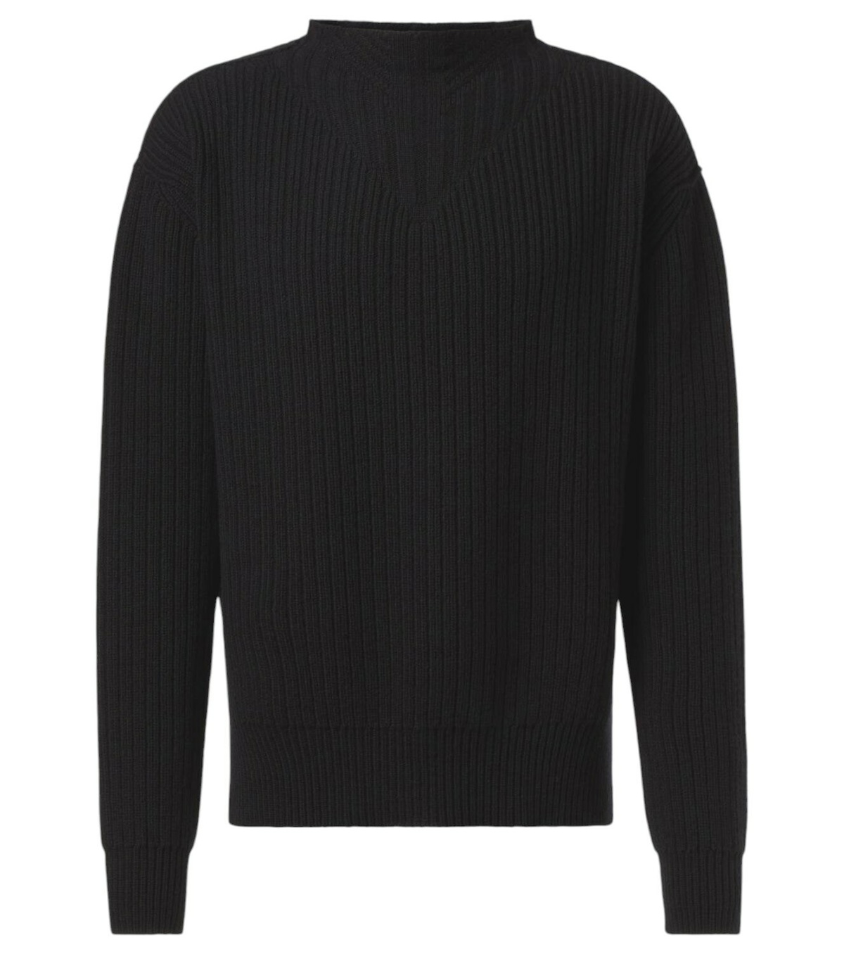 Rick Owens Black Tec Pull Sweater Rick Owens