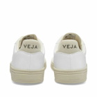 Veja Men's V-10 Vegan Leather Sneakers in White/Natural