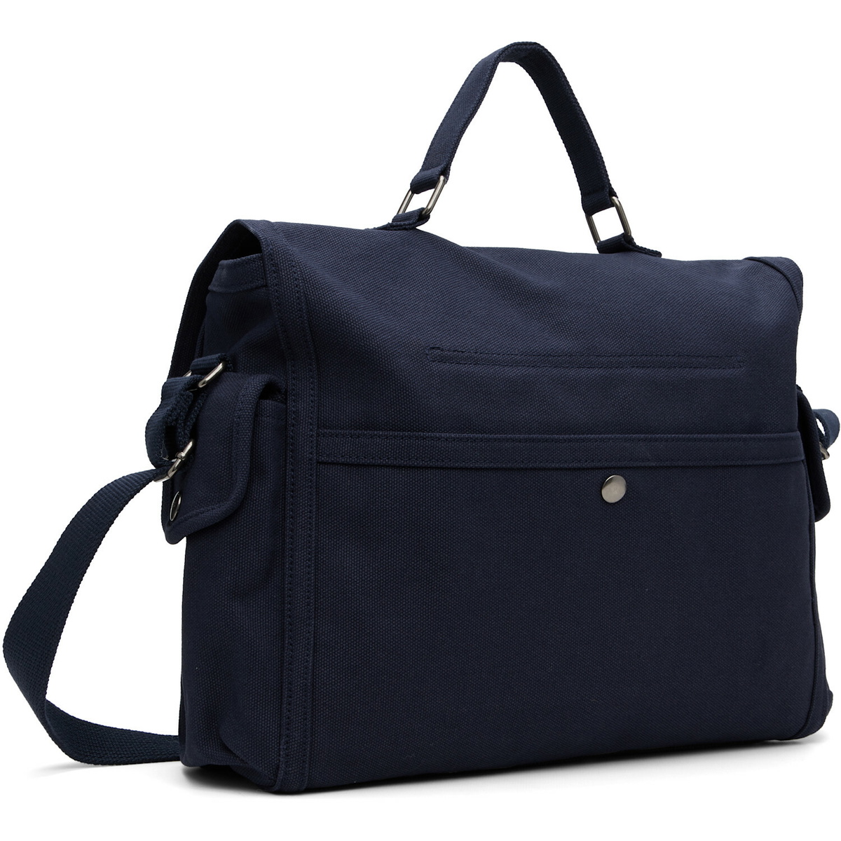 A.P.C. Navy 'Récupération' Messenger Bag