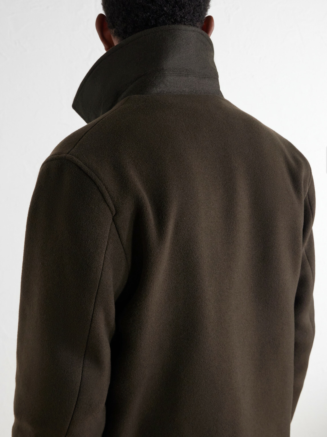 Mr P. - Wool-Felt Blouson Jacket - Brown