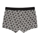 Dolce and Gabbana Black and White DG DNA Boxer Briefs