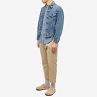 Visvim Men's Frontier Chambray Shirt in Indigo