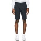 Boss Navy Seersucker Shorts