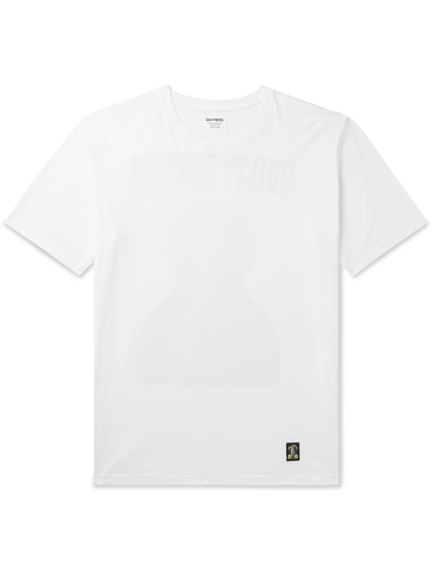 Photo: WACKO MARIA - Printed Cotton-Jersey T-Shirt - White - S