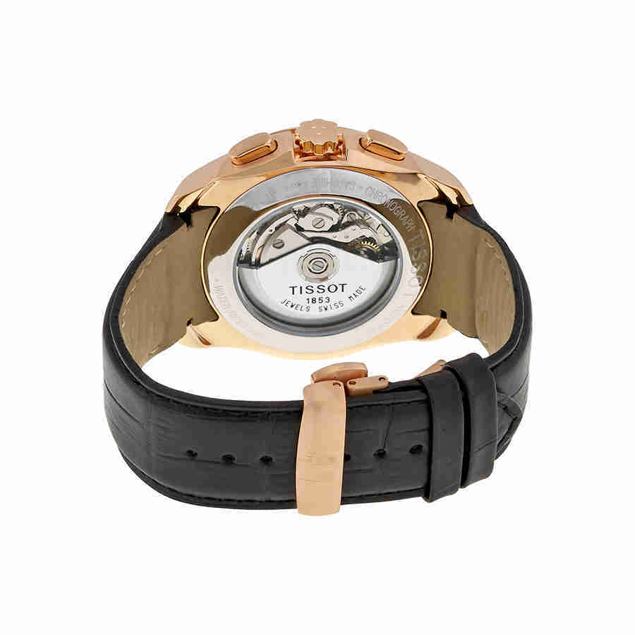 Tissot Couturier Valjoux Black Dial Mens Watch T0356143605100