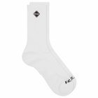 F.C. Real Bristol Men's Regular Socks in White