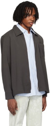 Berner Kühl Gray Zip Shirt