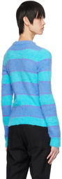 EGONlab Blue & Purple Freddy Sweater