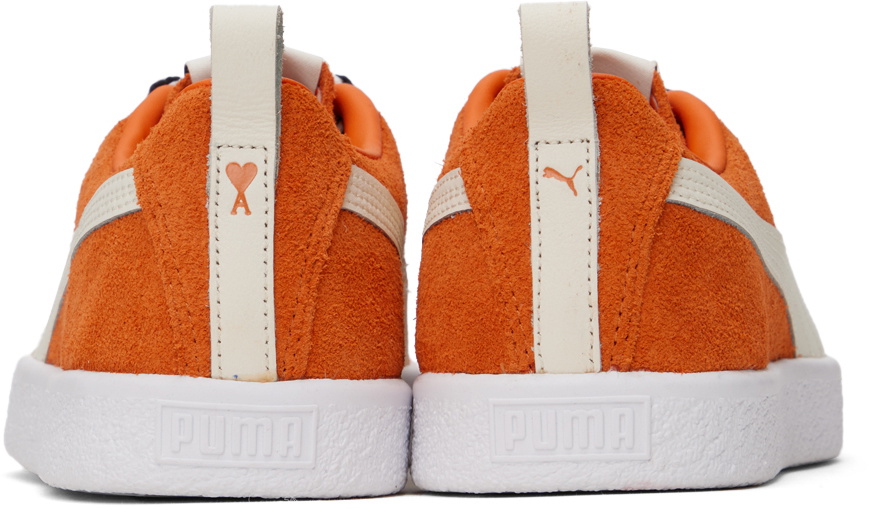 AMI Alexandre Mattiussi Orange Puma Edition VTG Sneakers